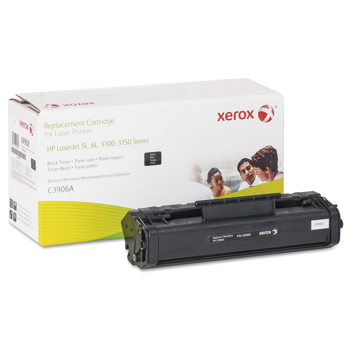 006r00908 Replacement Toner For C3906a (06a), Black