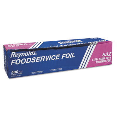Reynolds Wrap® Extra Heavy-Duty Aluminum Foil Rolls, 18 x 500 ft, Silver