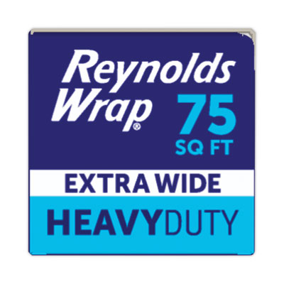 Reynolds Wrap® Heavy Duty Aluminum Foil Roll, 18 x 75 ft, Silver